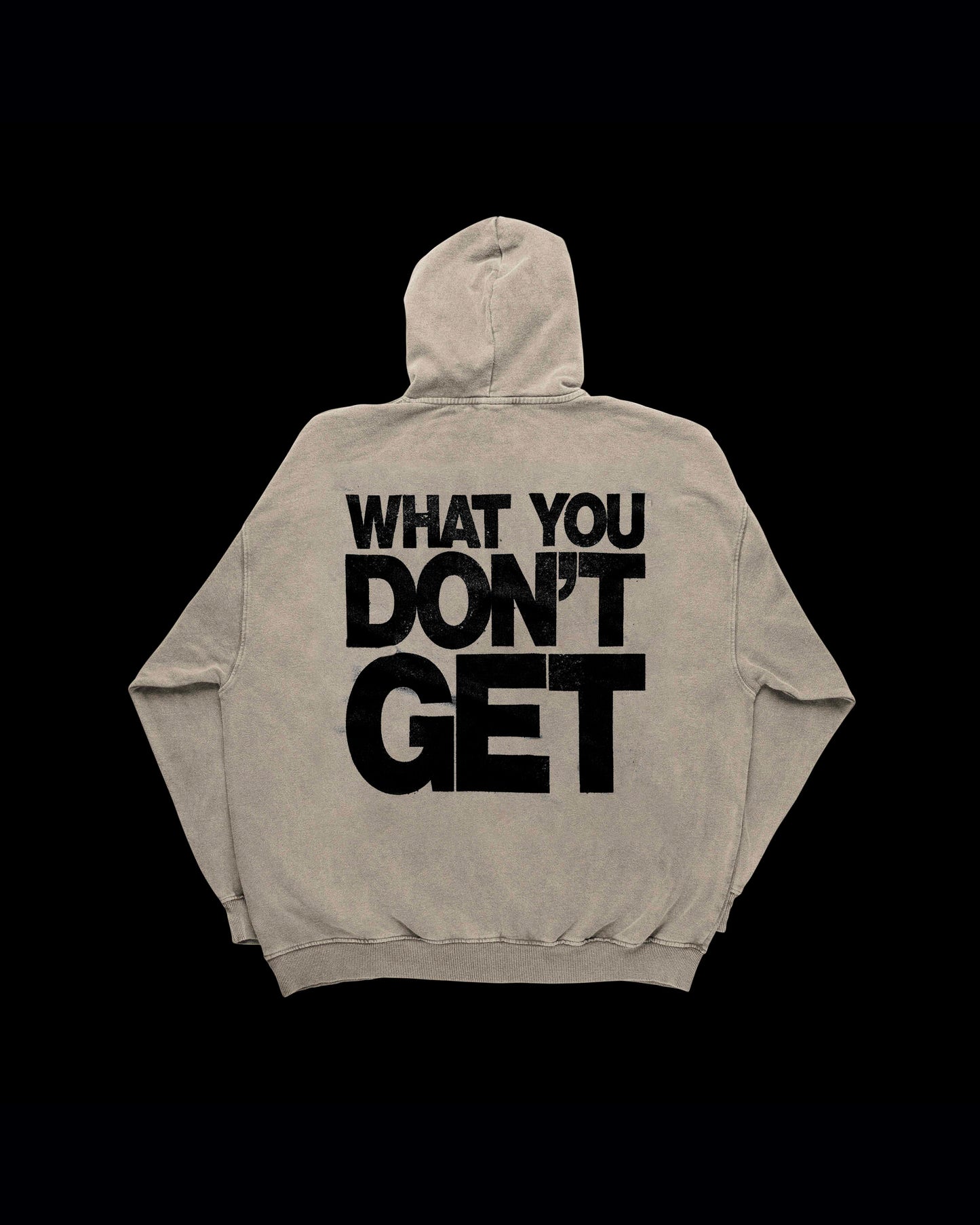 What You Don't Get (Beige Hoodie)